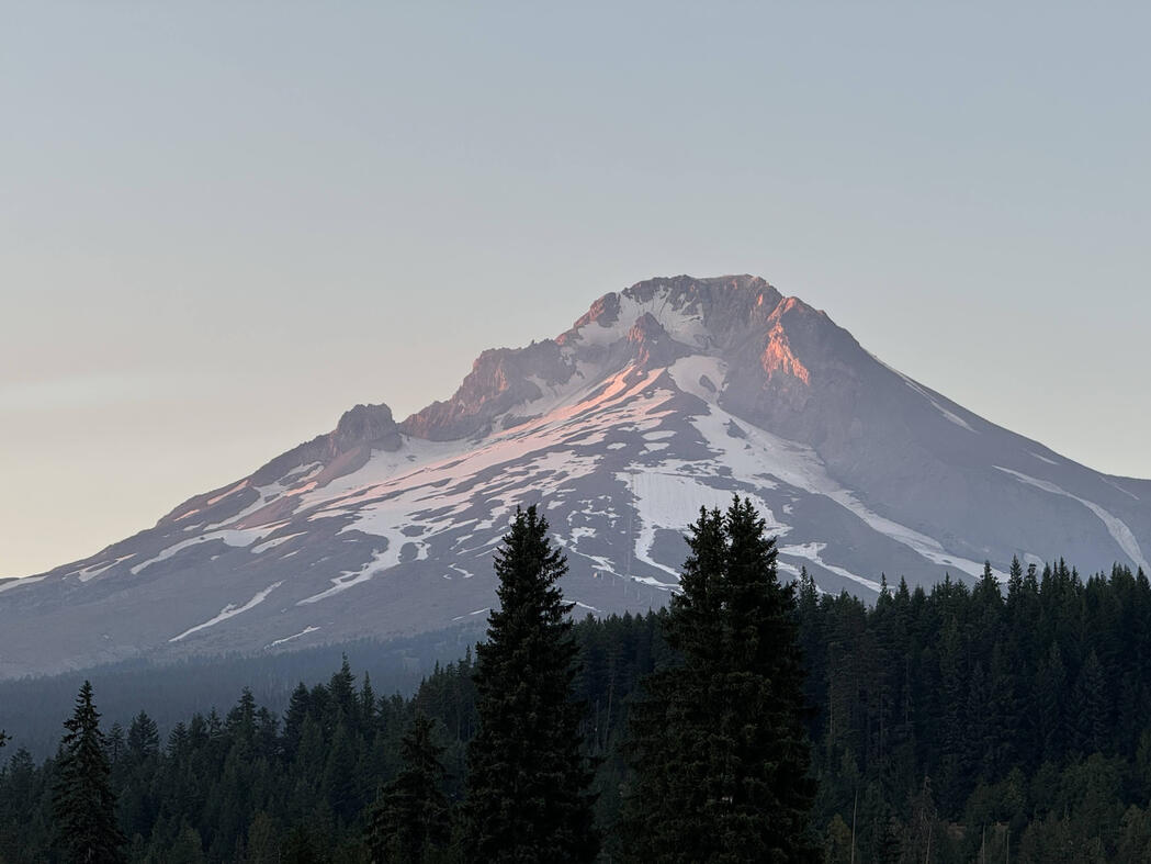 Mt. Hood at sunset